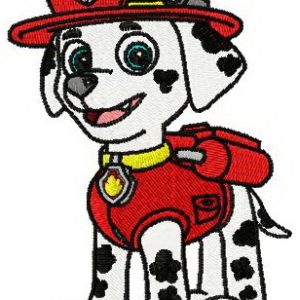 Marshall embroidery design