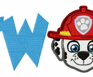 Marshall TW embroidery design