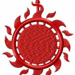 Martell mascot from Game of Thrones embroidery design