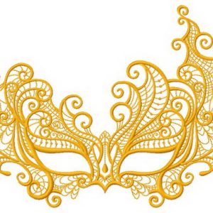 Mask 2 embroidery design