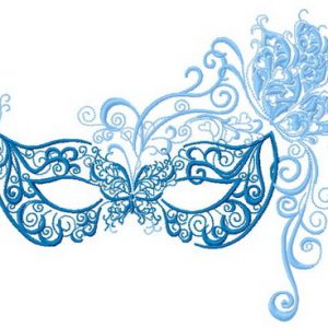 Mask 4 embroidery design