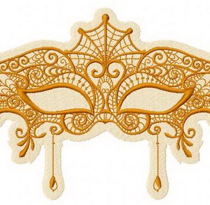 Mask 6 embroidery design
