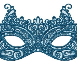 Mask 8 embroidery design