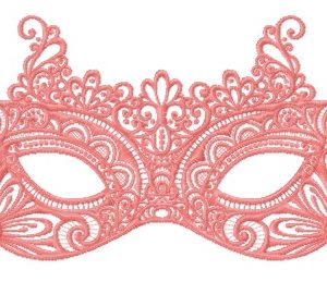 Mask 9 embroidery design