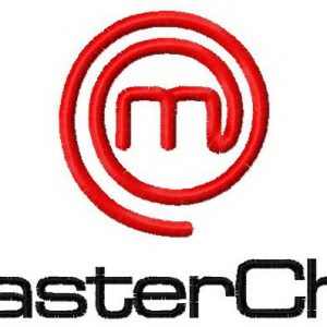 MasterChef logo embroidery design