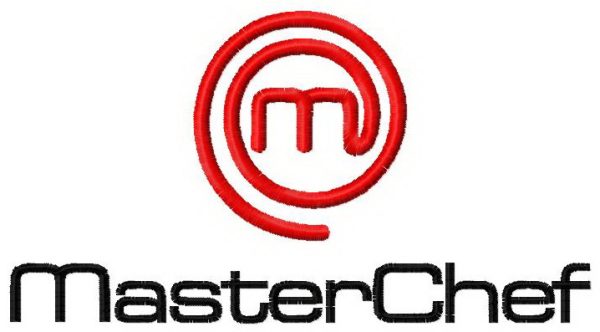 MasterChef logo embroidery design