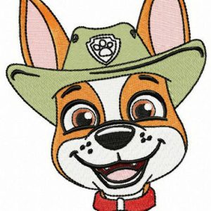 Meet Tracker embroidery design