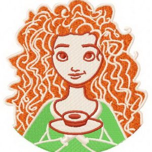 Merida 2 embroidery design