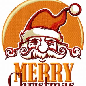 Merry Christmas 5 embroidery design