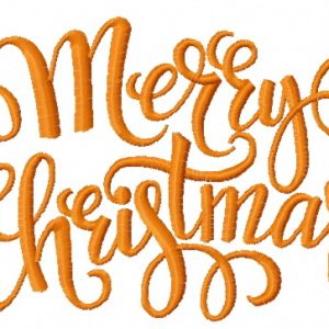 Merry Christmas 11 embroidery design