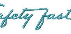 MG motto embroidery design