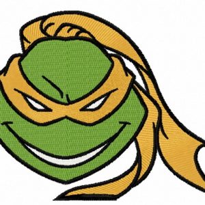 Michelangelo embroidery design