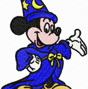 Mickey Mouse Fantasia 2 embroidery design