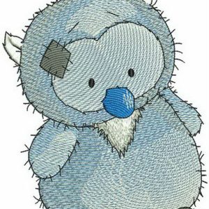 Midnight embroidery design