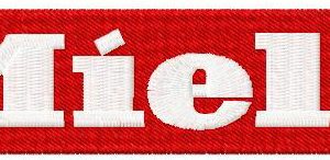 Miele embroidery design