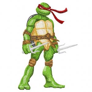Raphael embroidery design