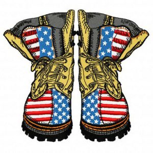 Military fashion 2 embroidery design