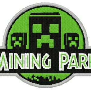 Mining Park embroidery design