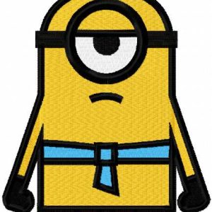 Greek Minion 3 embroidery design