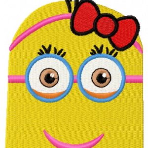Minion fairy 2 embroidery design