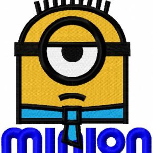 Greek Minion 4 embroidery design