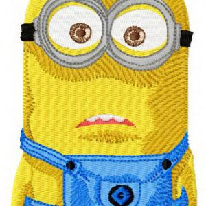 Minion embroidery design