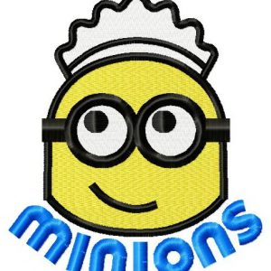 Minion maid 2 embroidery design