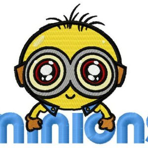 Minions embroidery design