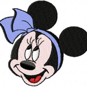 Minnie Mouse 1 embroidery design