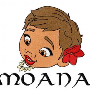 Moana 3 embroidery design