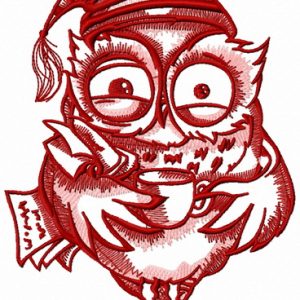 Monday morning 2 embroidery design