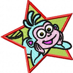 Monkey 2 embroidery design