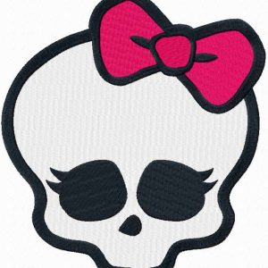 Monster High logo 2 embroidery design