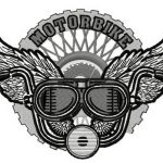 Motorbike club 2 embroidery design