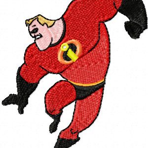 Mr. Incredible 2  embroidery design