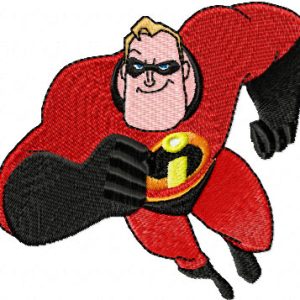 Mr. Incredible 3 embroidery design