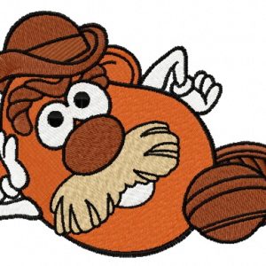Mr. Potato Head 2 embroidery design