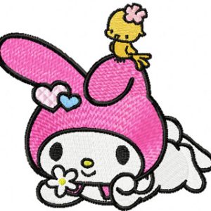 My Melody Dream embroidery design