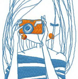 My best camera 2 embroidery design