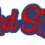 My Boston Red Sox embroidery design