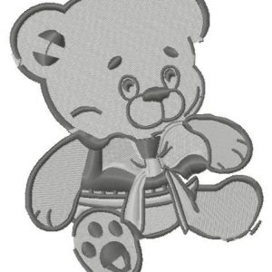 My first teddy 3 embroidery design