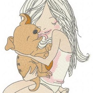 My puppy 3 embroidery design