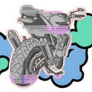 My sport bike 2 embroidery design