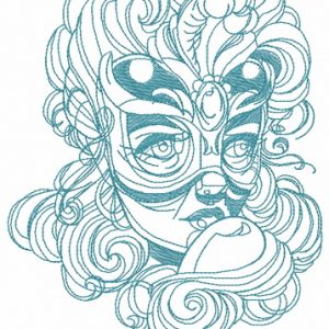 Mysterious stranger 4 embroidery design