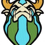 Nature's prophet embroidery design