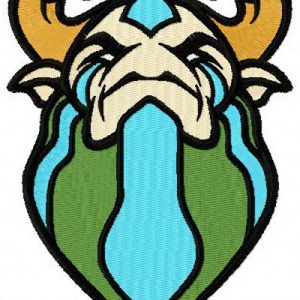 Nature's prophet embroidery design