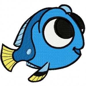 Nemo's friend embroidery design
