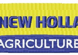 New Holland Agriculture embroidery design