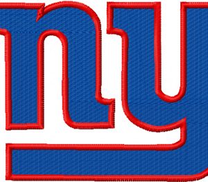 New York Giants Logo embroidery design