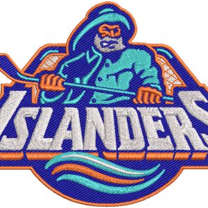 New York Islanders logo 2 embroidery design